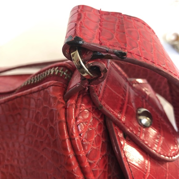 Alligator Shoulder Bag (faux) - Picture 5 of 7